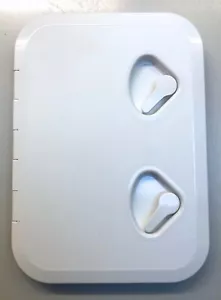 Nuova Rade barco con bisagras / acceso caravana / escotilla de inspección 315 mm x 440 mm - blanco - Imagen 1 de 4