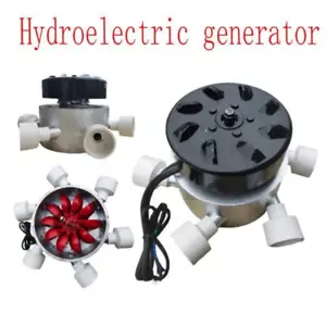 3000W Micro-Hydroelectric Power Water Turbine Hydropower Generator Water Wheel - Picture 1 of 6
