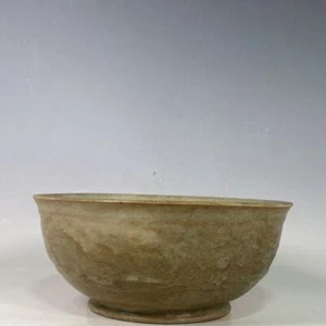 8.0" china antique song dynasty guan kiln ru porcelain cyan dragon pattern bowl - Picture 1 of 9