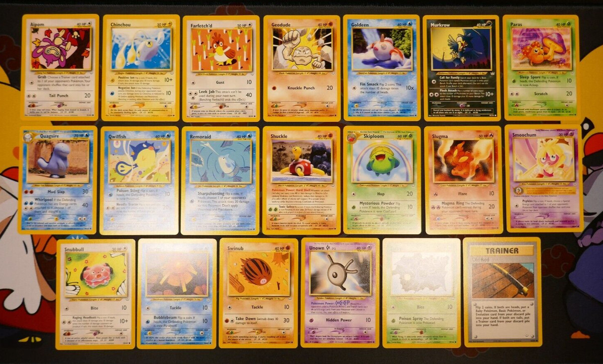 Pokémon TCG Neo Revelation Trading Card Games Sets for sale