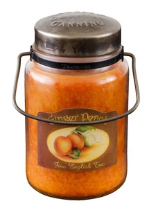 McCall's Candles 26 Ounce Jar Candle - GINGER PEACH - Picture 1 of 1