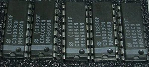 5 pcs. CD4009CN CMOS HEX BUFFERS/CONVERTERS  4009 MM5609 DIP16 - Picture 1 of 1