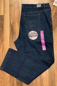 Gloria Vanderbilt (22W 24W)Amanda Heritage Fit Tapered Leg Classic Rise PhoenixW - Picture 1 of 12