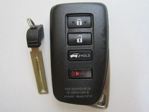 OEM 2021 LEXUS RX NX LX HYBRIDE SMART KEY TÉLÉCOMMANDE SANS CLÉ HYQ14FLB DÉBLOQUÉ - Photo 1/6