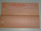 1936 letterhead New York Wall Paper Co. Utica, NY credit memorandum 5/20/36