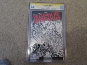 Magnum Robot Fighter #1 Sharp Comics Sketch Edition CGC SS 9.8 Bob Layton - Bild 1 von 3