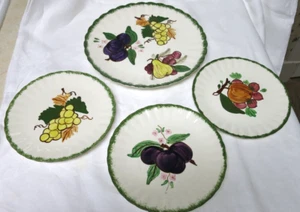 Blue Ridge Southern Pottery Country Fair rot 3er Set 8,5 Teller & 11,75 Platte - Bild 1 von 10