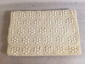 Beaded Clutch Purse Designed by Mr. Jonas, Mid-Century 50's - 60's Vintage - Picture 1 of 7