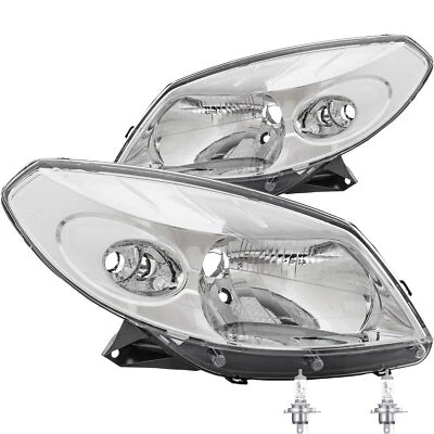 Halogen Scheinwerfer Set für Dacia Sandero Renault Sandero/Stepway I BS_ 1.4 - Bild 1 von 4