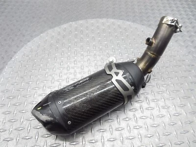 2022 22-23 Yamaha YZFR7 YZF R7 Two Brothers Black Series Exhaust Muffler Pipe - Image 1 of 4