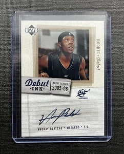 2005-06 Upper Deck Rookie Debut Ink Andray Blatche Auto #DI-BL Wizards π₯π₯π₯ - Picture 1 of 4