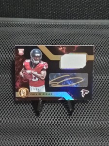 2018 GOLD STANDARD CALVIN RIDLEY /25 ROOKIE ATLANTA FALCONS