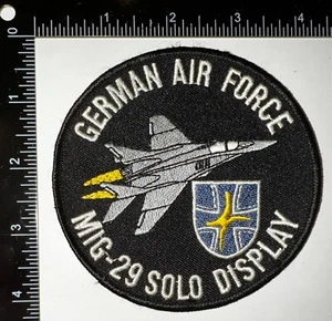 Luftwaffe German Air Force MIG-29 Solo Display Patch - Picture 1 of 2