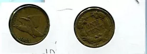 1857 FLYING EAGLE PENNY VF 1020T - Picture 1 of 1