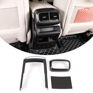 ABS Fibre Center Rear Air Outlet Vent Frame Trim Protect Kit For Benz GLE 20-22 - Imagen 1 de 9