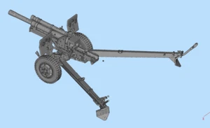 1/30 1/35 1/72 1/48 US M101 howitzer M2A1 105mm howitzer - Photo 1 sur 13