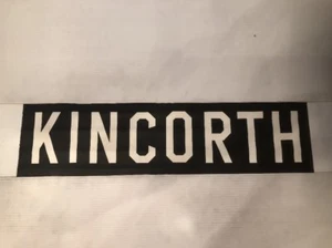 Persiana de autobús de lino Aberdeen 704 años 60-70 30”- Kincorth - Imagen 1 de 3