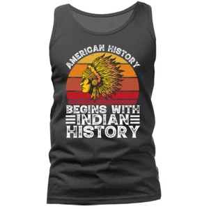 Native American Indians Graphic Tank Top - Picture 1 of 8