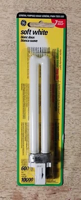 GEL CFL Light Bulb, Plug in Biax F98X or F138BX 2 Pin, 600/825 Lumens, 9/13 Watt - Image 1 of 3