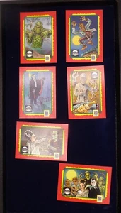 Universal Monsters Trading Cards (SET of 6) 1991 Safe Kids Campaign by Impel - Picture 1 of 2