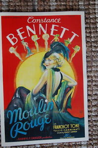 93431 Moulin Rouge Lobby Card Constance Bennett Wall Print Poster Plakat