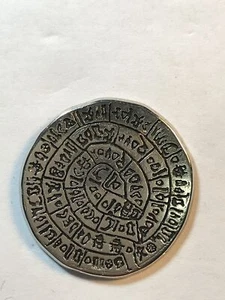 PIN COIN RARE FIGURE SILVER - Picture 1 of 1