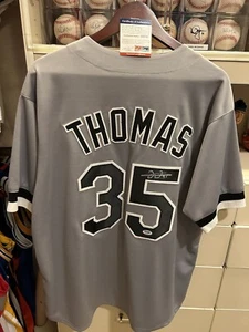 Frank Thomas Signed Jersey Chicago White Sox Signature Autograph PSA DNA Auto - Picture 1 of 6