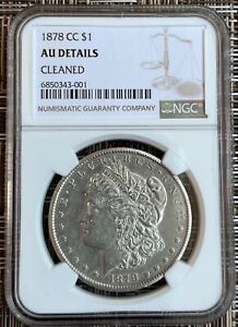 1878-CC Morgan dollar - NGC AU details