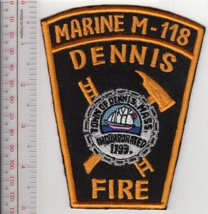 Fire Boat Massachusetts Dennis Fire Department Marine Fire Boat M 118 Marine Uni - Picture 1 of 1