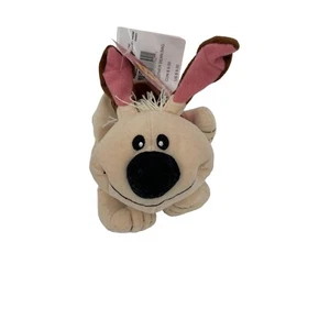 Peluche Mulan giocattolo Disney Store mini bean bag LITTLE FRATELL cane 6" nuovo con etichette NOS VINTAGE - Foto 1 di 3