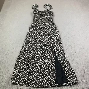 Abercrombie Dress XS Midi Floral Smocked Sweetheart Babydoll Boho Easter Peasant - Picture 1 of 12