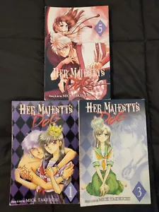 Her Majesty's Dog #1-3 Set of 3 Manga Paperbacks by Mick Takeuchi - Used - Picture 1 of 1