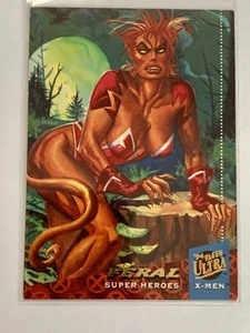 Feral #41 1994 Fleer Ultra X-Men Disney MCU Marvel Comics Uncanny 41 De Colección - Imagen 1 de 2