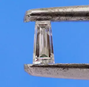 Baguette cónica suelta diamante 100 % natural claridad G/SI2 0,026 quilates tamaño 2x1 mm - Imagen 1 de 8