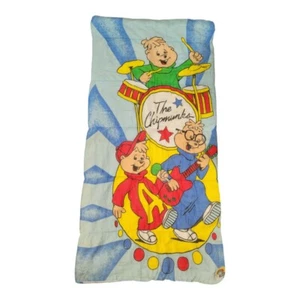 Seltener Alvin & The Chipmunks Schlafsack 32" x 62" Vintage 1984 Band ERO Freizeit - Bild 1 von 11