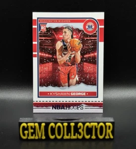 Kyshawn George 2024 NBA Hoops #254 WINTER PURPLE (RC) - Washington Wizards - Bild 1 von 2