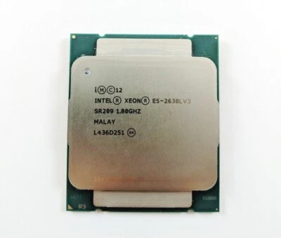 Intel Xeon E5-2630L V3 1.8 GHz 8 Cores 55W L3 35MB SR209 CPU Processor - Image 1 of 2