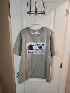 Vintage It Takes a Little More to Make a CHAMPION T-Shirt Size 2XL 48 Big Logo - Picture 1 of 6
