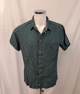 Weird Fish Sunnymead HOY  Short Sleeve Printed Shirt L BNWT - Image 1 of 4