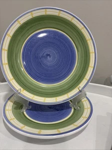 2 Williams Sonoma Marisol Salad Plates Made in Italy 9 3/4” - Picture 1 of 4