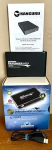 Kanguru 1TB Defender HDD300/SDD300 AES USB3 Secure Data Encrypted External Drive - Picture 1 of 9