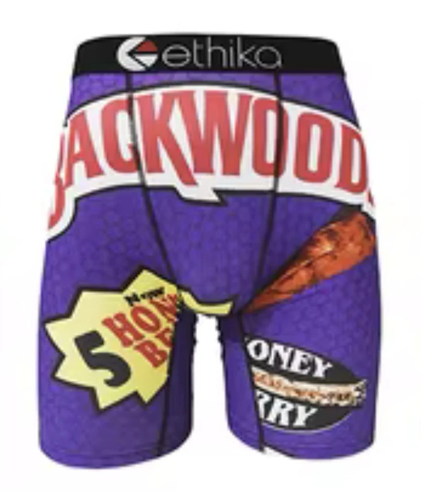 3 pacotes 5 pacotes 6 pacotes cuecas boxer Ethika masculinas The Staple (cor aleatória) - Imagem 1 de 1