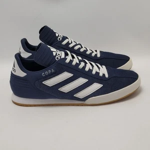 Adidas Copa Super Suede Turnschuhe Sneaker Fußballschuhe Navy Blau & Weiß Größe 8 - Bild 1 von 13