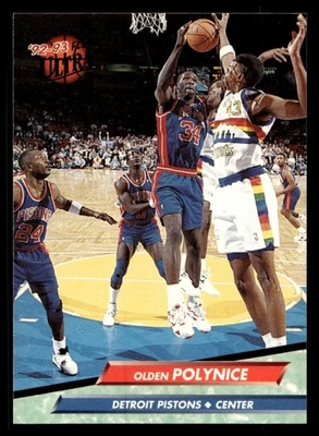 Ultra Olden Polynice 1992 #259 Detroit Pistons - Image 1 of 2