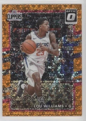 2017-18 Panini Donruss Optic Fast Break Orange Prizm /193 Lou Williams #65 - Image 1 of 2