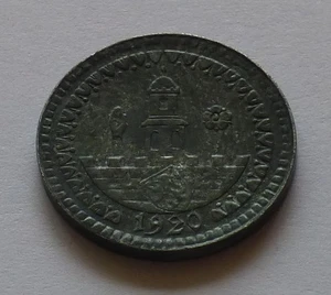 Dinero de emergencia: Altenburg 5 Pfennig 1920, dinero de emergencia alemán de la Primera Guerra Mundial - Imagen 1 de 2