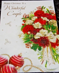 Meravigliosa cartolina di Natale di coppia. (CWC5) - Foto 1 di 3