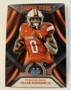 Ollie Gordon II #CI-8 2024 Bowman Chrome University Campus Icon - Oklahoma State - Picture 1 of 3