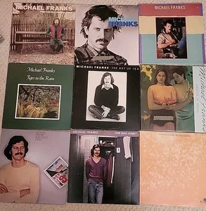 Michael Franks 9 Vinyl Record LP Lot Skin Dive Gypsy Art of Tea Objects Of Desir - Picture 1 of 11