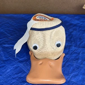 Vintage Disney Donald Duck Mesh Hat - Squeaking Bill (Walt Disney World) - Picture 1 of 6